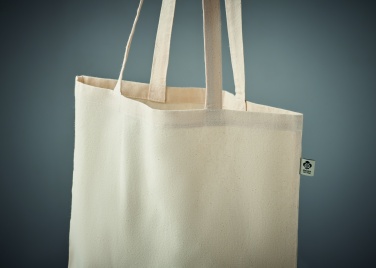 Logo trade business gifts image of: Organic cotton shopping bag