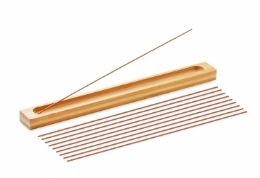 Logo trade promotional item photo of: Incense set in bamboo