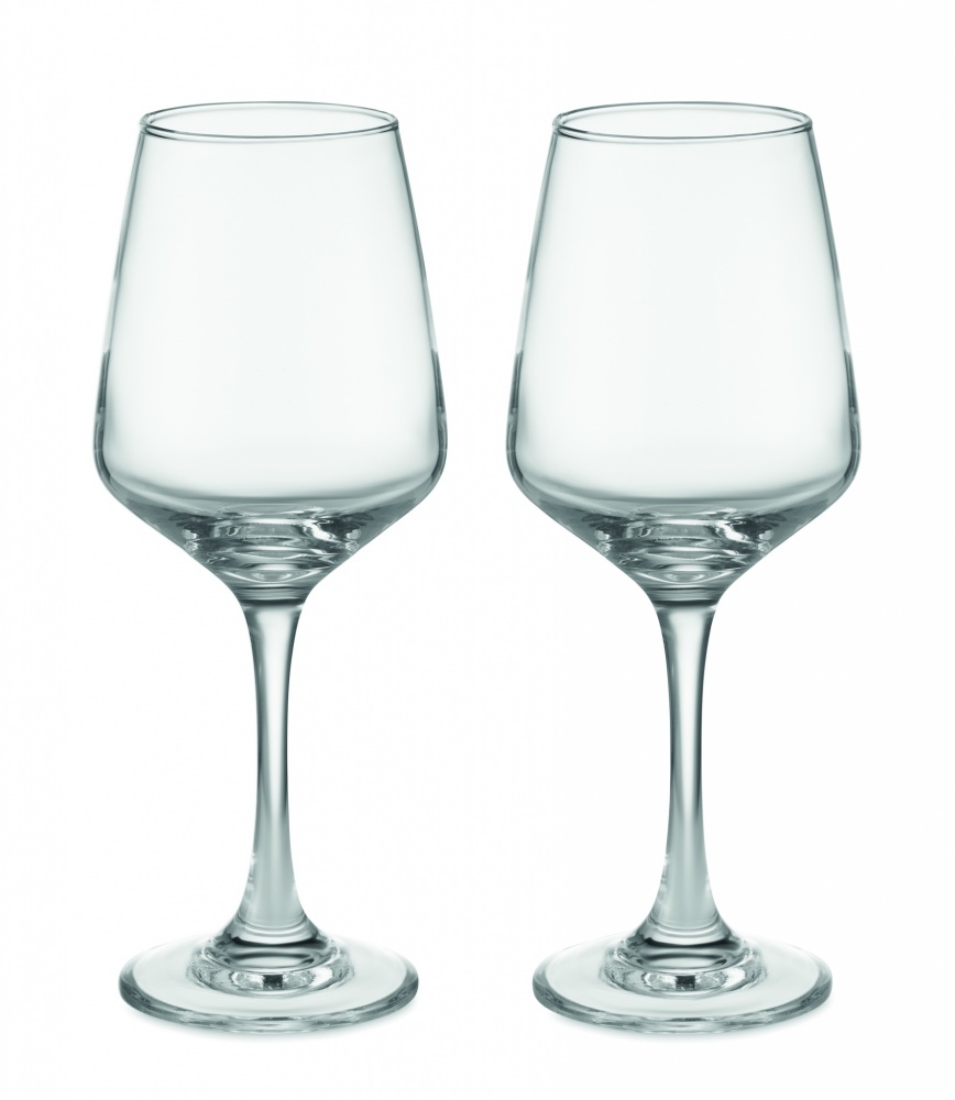 Logotrade promotional items photo of: Set of 2 wine glasses