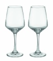 Set of 2 wine glasses, Transparent