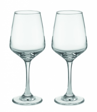 Logotrade advertising product image of: Set of 2 wine glasses