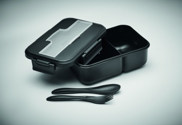 Logotrade promotional merchandise image of: Lunch box with cutlery in PP