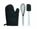 Baking utensils set, Black