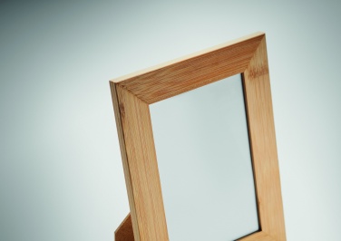 Logo trade promotional products picture of: Bamboo photo frame