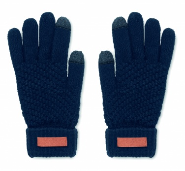 Logo trade promotional product photo of: Rpet tactile gloves