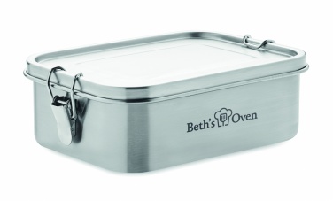 Logo trade business gift photo of: Stainless steel lunch box