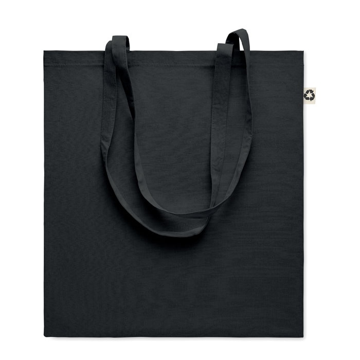 Logo trade promotional gift photo of: Recycled cotton shopping bag