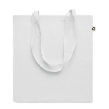 Logo trade promotional gifts image of: Recycled cotton shopping bag