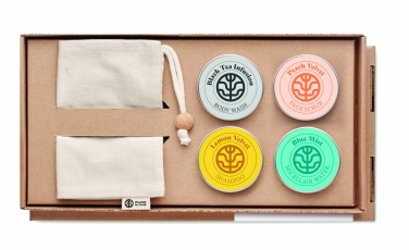 Logo trade promotional giveaways image of: Vegan Gift set travel