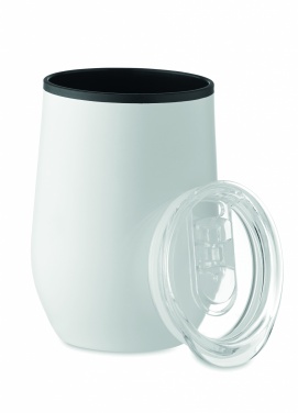 Logo trade advertising products picture of: Double wall travel cup 350 ml