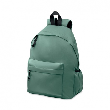 Logo trade promotional giveaways picture of: 600D RPET polyester backpack