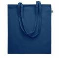 Organic Cotton shopping bag, Blue