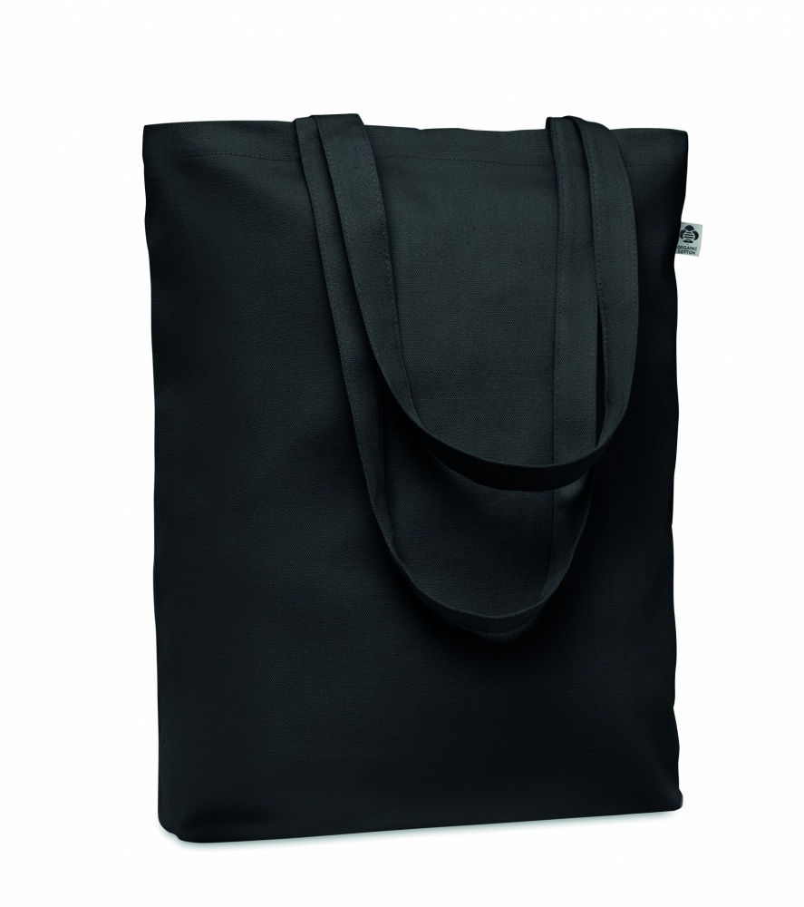 Logo trade business gift photo of: Canvas shopping bag 270 gr/m²