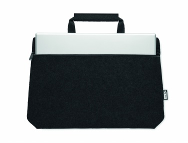 Logotrade corporate gift image of: RPET felt zippered laptop bag