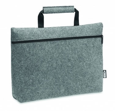 Logotrade promotional items photo of: RPET felt zippered laptop bag