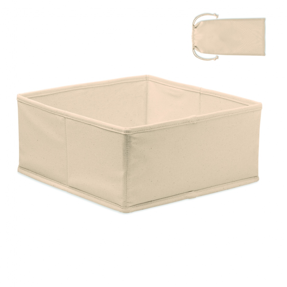 Logo trade promotional items image of: Large storage box 220 gr/m²