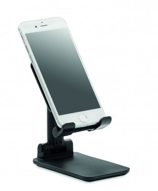 Logo trade advertising products picture of: Foldable phone stand in ABS