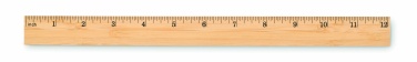 Logotrade business gift image of: Ruler in bamboo 30 cm