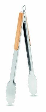 Logo trade promotional items image of: Stainless Steel Tongs