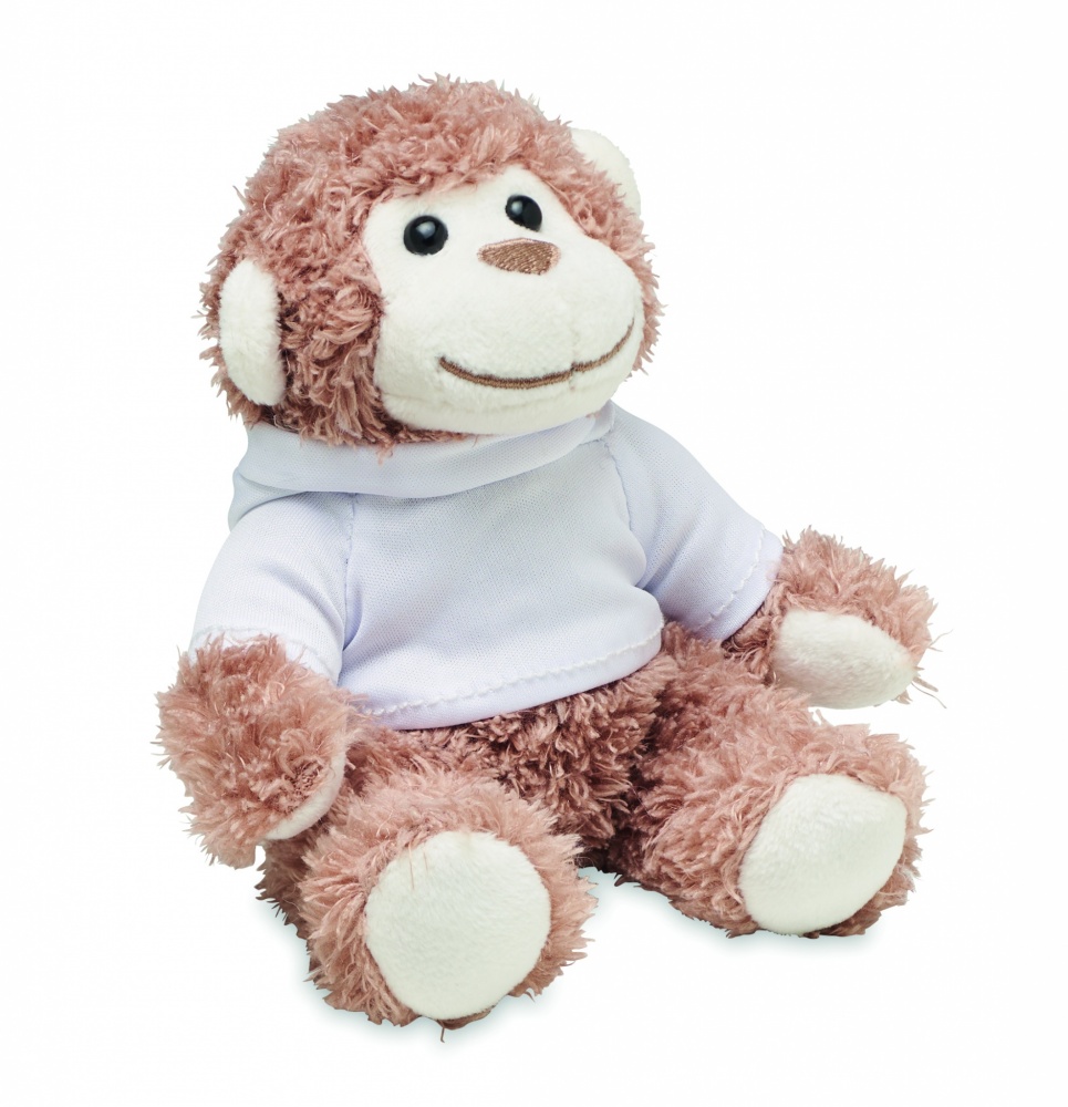 Logo trade promotional products picture of: Teddy monkey plush