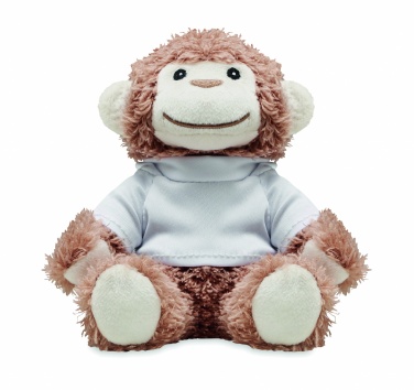 Logo trade promotional giveaways picture of: Teddy monkey plush