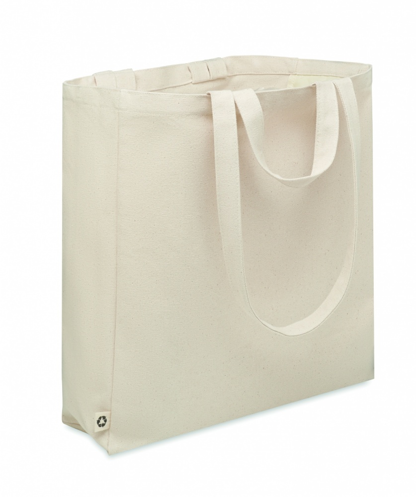 Logo trade advertising products picture of: Recycled cotton shopping bag