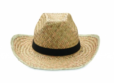 Logotrade promotional item picture of: Natural straw cowboy hat