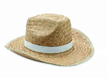 Logo trade advertising product photo of: Natural straw cowboy hat