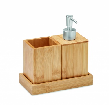 Logotrade promotional giveaway picture of: 3 piece bath set in bamboo