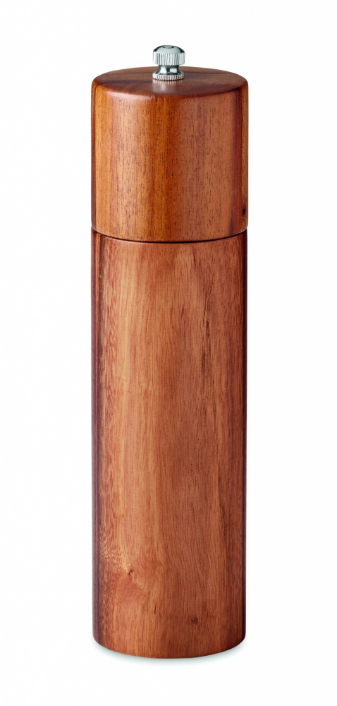 Logo trade corporate gifts picture of: Pepper grinder in acacia wood