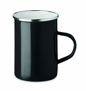 Logotrade promotional gift picture of: Metal mug with enamel layer