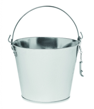 Logotrade promotional gift picture of: Metal beer bucket 4L