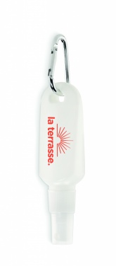 Logo trade promotional merchandise image of: Sunscreen lotion spray 30 ml