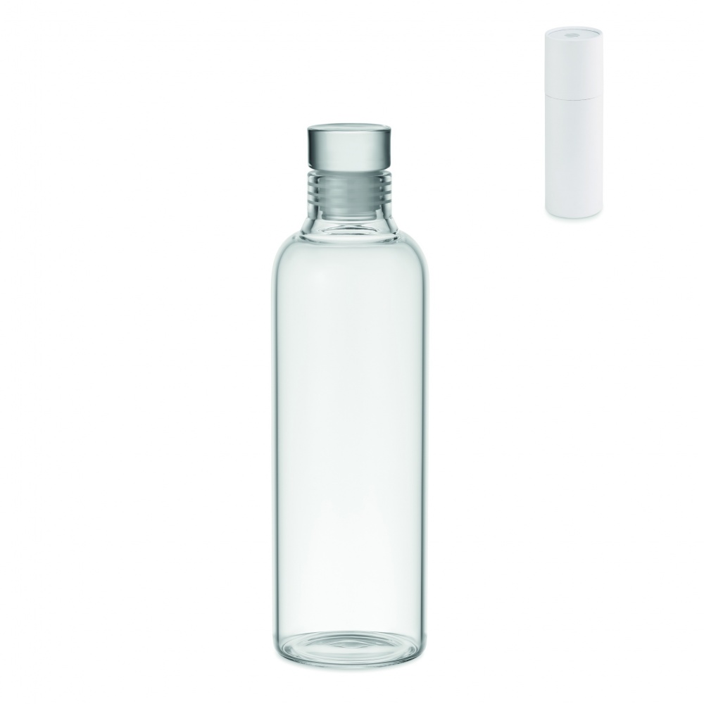 Logo trade promotional giveaways image of: Borosilicate bottle 500 ml