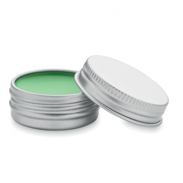 Logo trade promotional gift photo of: Vegan lip balm in round tin