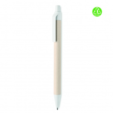 Logo trade corporate gift photo of: Milk carton paper ball pen