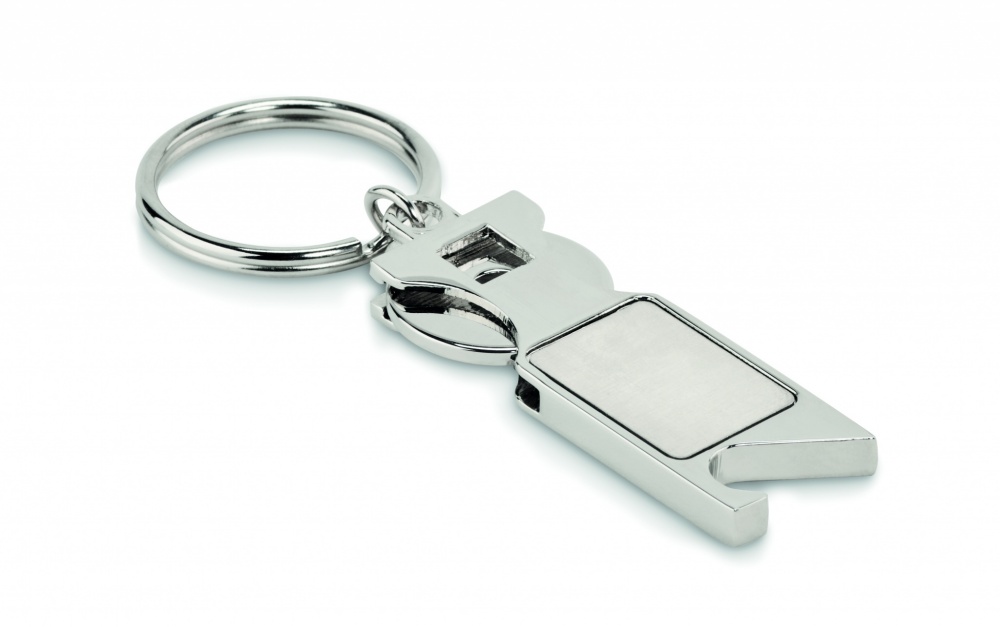 Logo trade promotional products picture of: Euro Token key ring Porvoo