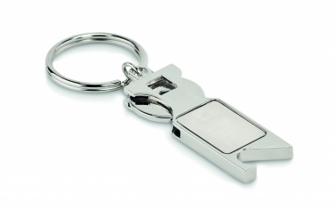 Logo trade advertising product photo of: Euro Token key ring