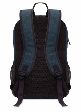 Logo trade corporate gift photo of: Laptop backpack in canvas