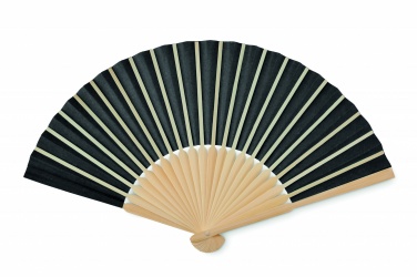 Logo trade promotional products image of: Manual hand fan