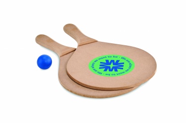 Logo trade promotional items image of: Beach tennis set