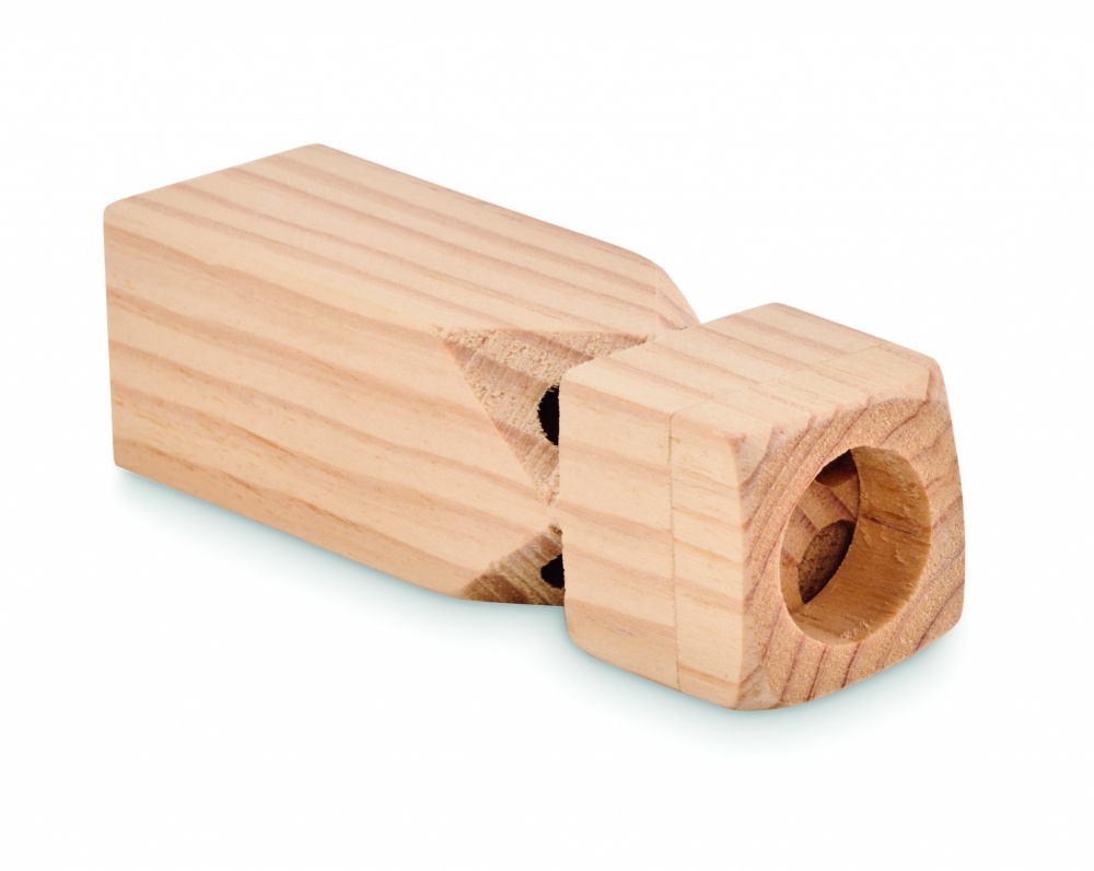 Logo trade promotional items picture of: Wooden train whistle