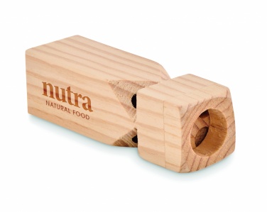 Logotrade corporate gift image of: Wooden train whistle