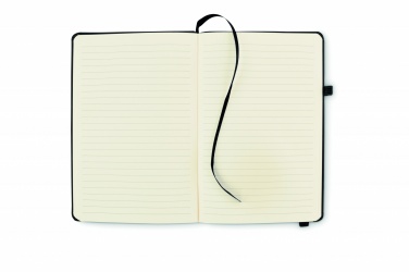 Logo trade promotional products picture of: Recycled Leather A5 notebook