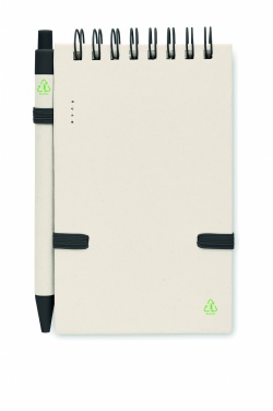 Logotrade promotional gift picture of: A6 milk carton notebook set