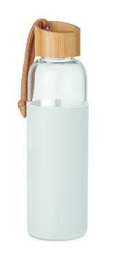 Logo trade promotional merchandise photo of: Glass Bottle 500 ml in pouch