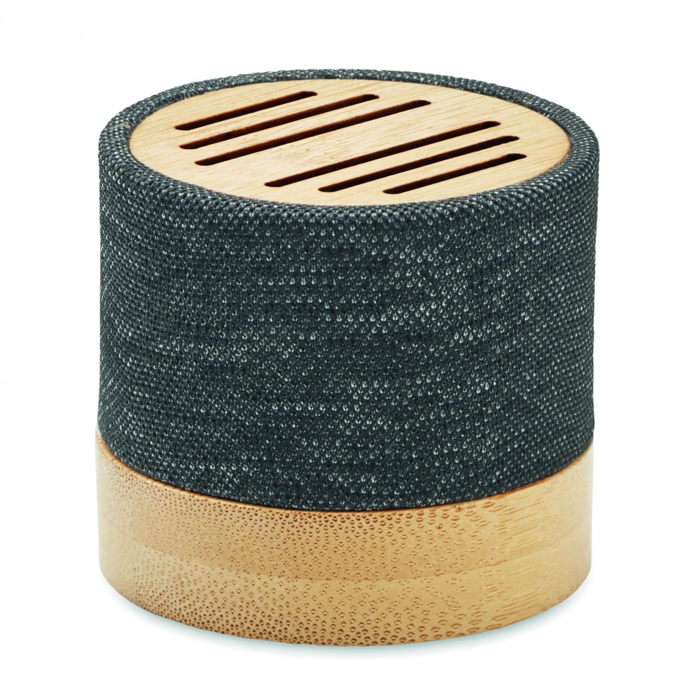 Logotrade promotional giveaway picture of: Bamboo RPET wireless speaker