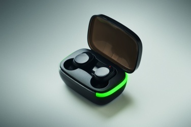 Logo trade promotional products picture of: TWS earbuds with charging case