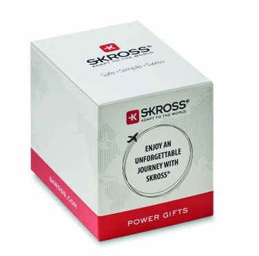 Logo trade business gifts image of: Skross Euro USB Charger (2xA) 12W