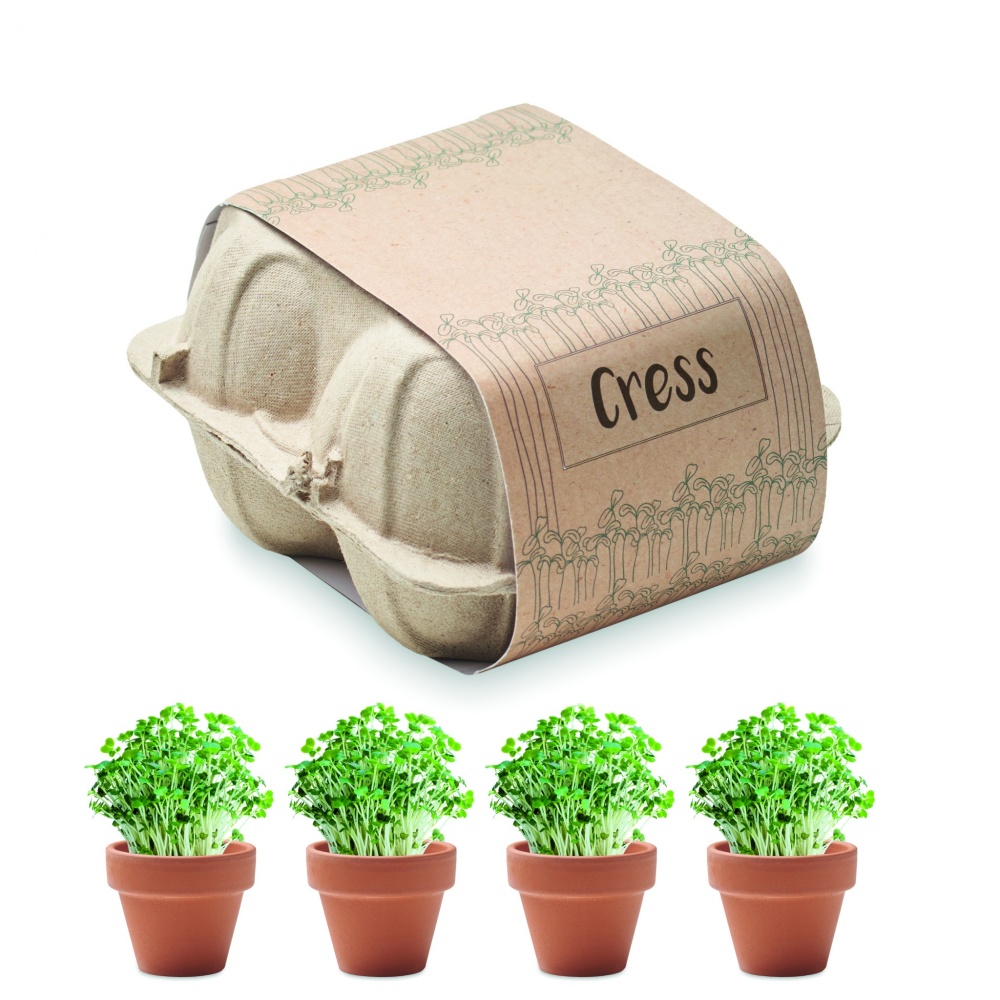 Logotrade business gift image of: Egg carton growing kit